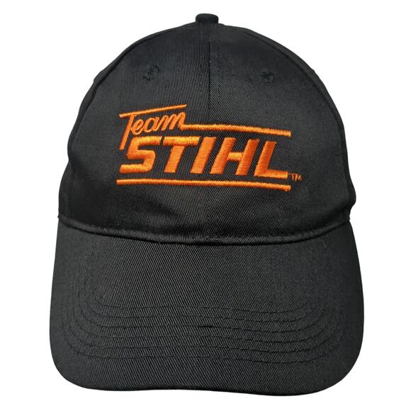 Team Stihl Outfitters Apparel Snapback Cap Black One Size Adjustable Embroidered - Picture 1 of 11